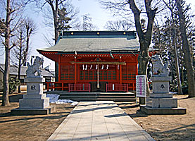 武蔵一宮小野神社拝殿