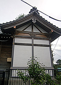 市野倉太田神社本殿左側面