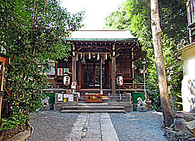 本郷櫻木神社拝殿正面