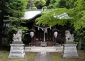 関口正八幡神社拝殿