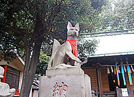 清水稲荷神社狛狐
