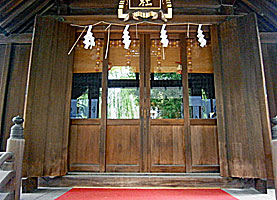 下谷三島神社拝所