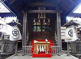 下谷三島神社拝所