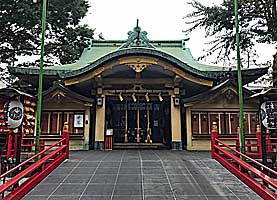 四谷須賀神社拝殿正面