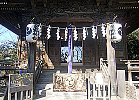 立川熊野神社拝所