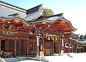 立川諏訪神社拝殿