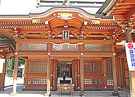 立川諏訪神社八幡社拝所