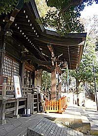 高松八幡神社拝殿向拝右側面