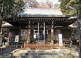 高松八幡神社拝殿近景正面