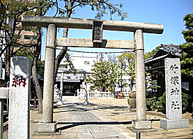 竹塚神社社頭