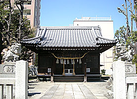 竹塚神社拝殿