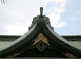 立石熊野神社本殿懸魚
