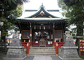 立石熊野神社拝殿正面