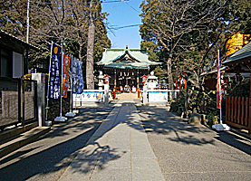 立石熊野神社参道