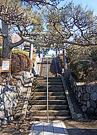 つくし野杉山神社（三社宮）石段