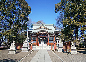 鶴間熊野神社拝殿