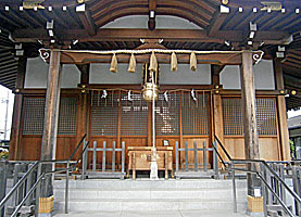 鵜ノ木八幡神社拝所
