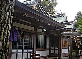 雑司ヶ谷大鳥神社社殿