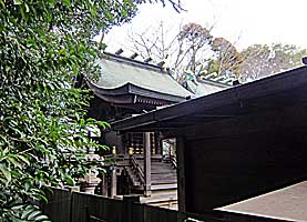 検見川神社本殿