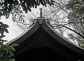 検見川神社本殿懸魚
