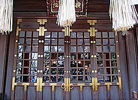 検見川神社拝所