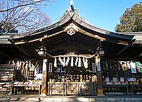 検見川神社拝所