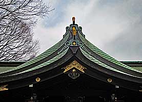 検見川神社拝殿本懸魚
