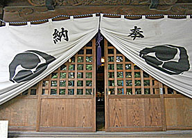 松戸神社拝所