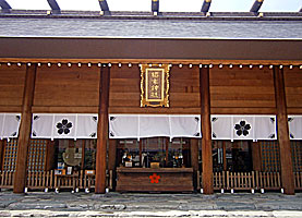 野田櫻木神社拝所
