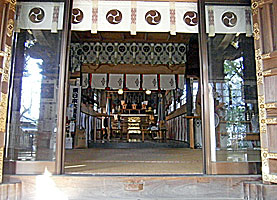 佐倉麻賀多神社拝所