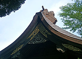 佐倉麻賀多神社本殿懸魚