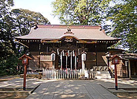 佐倉麻賀多神社拝殿正面