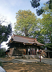 佐倉麻賀多神社拝殿遠景