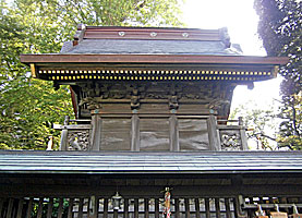 佐倉麻賀多神社本殿背面