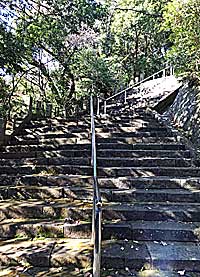 藤嶋神社石段