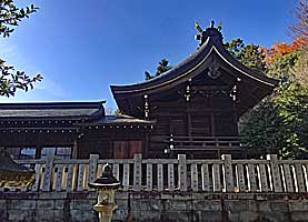 藤嶋神社本殿左側面