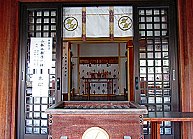 柴田神社拝所