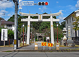 筑紫神社社頭