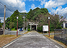 筑紫神社社域