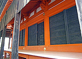 英彦山神宮奉幣殿右側面