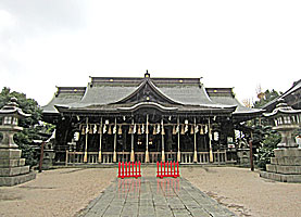 小倉八坂神社拝殿