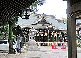 小倉八坂神社拝殿