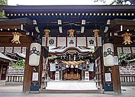 櫛田神社神門入口