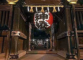 櫛田神社楼門入口
