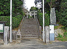 志賀海神社参道入口