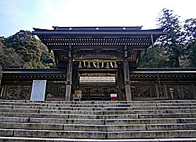 伊奈波神社神門近景