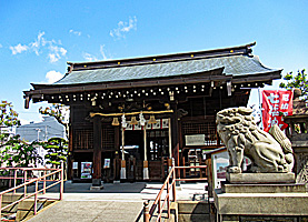 西本町貴布禰神社拝殿左より