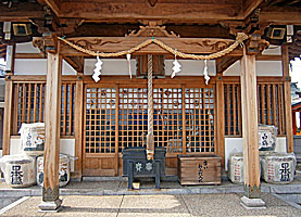 荒田八幡神社拝所