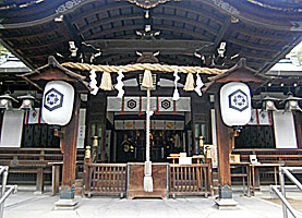 芦屋神社拝所