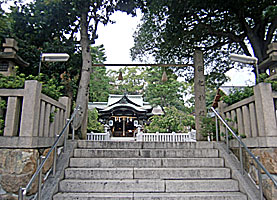芦屋神社石段